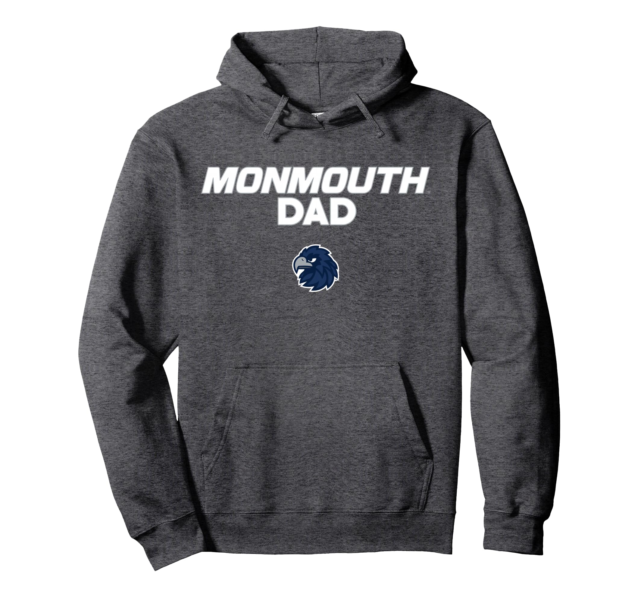 Monmouth University Hawks Dad Pullover Hoodie