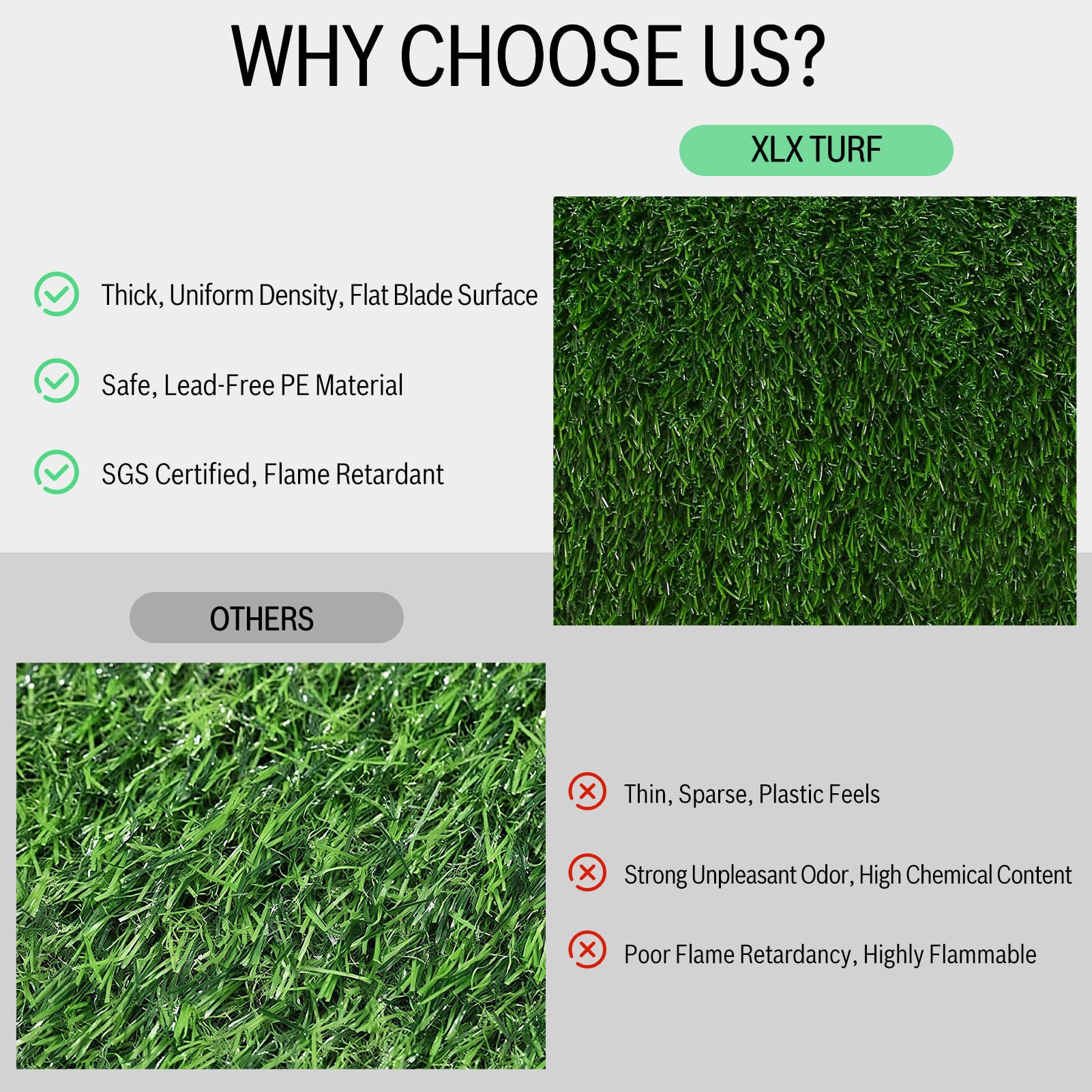 XLX TURF Camino de mesa de césped artificial de 12 x 108 pulgadas, plantas sintéticas verdes, centro de mesa, decoración de boda, fiesta, baby shower