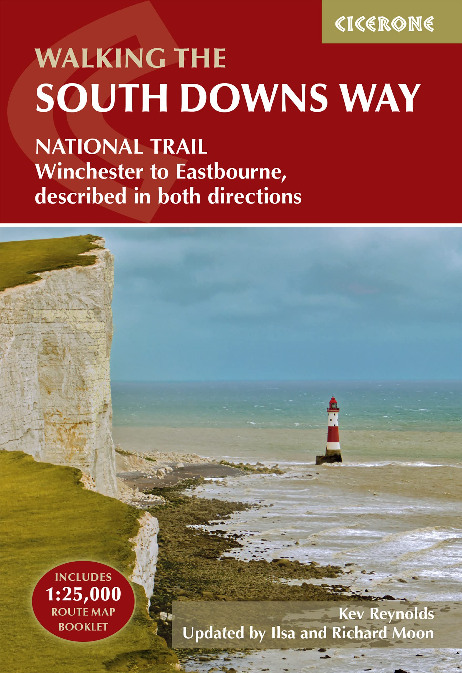 South Downs Way | Includes 1:25,000 OS Map Book | Detailed Directions & GPX Files: Winchester to Eastbourne, described in both directions (Cicerone National Trail Guides)