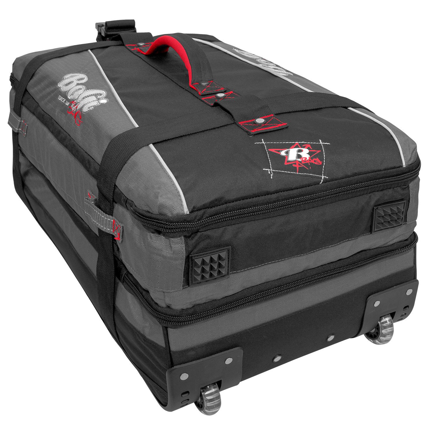 Durchläufer Koffer, 71 cm, 85 L, Grau/Schwarz