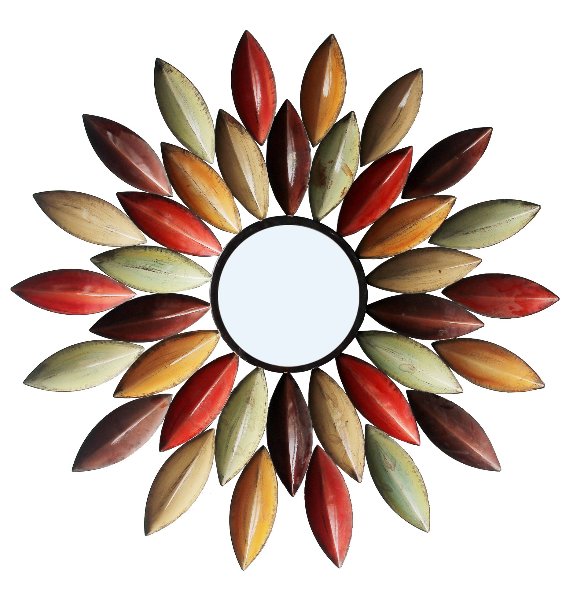 Home Source Industries 400-25966 Decorative Mirror, 31.5 by 31.5 by 1.77-Inch