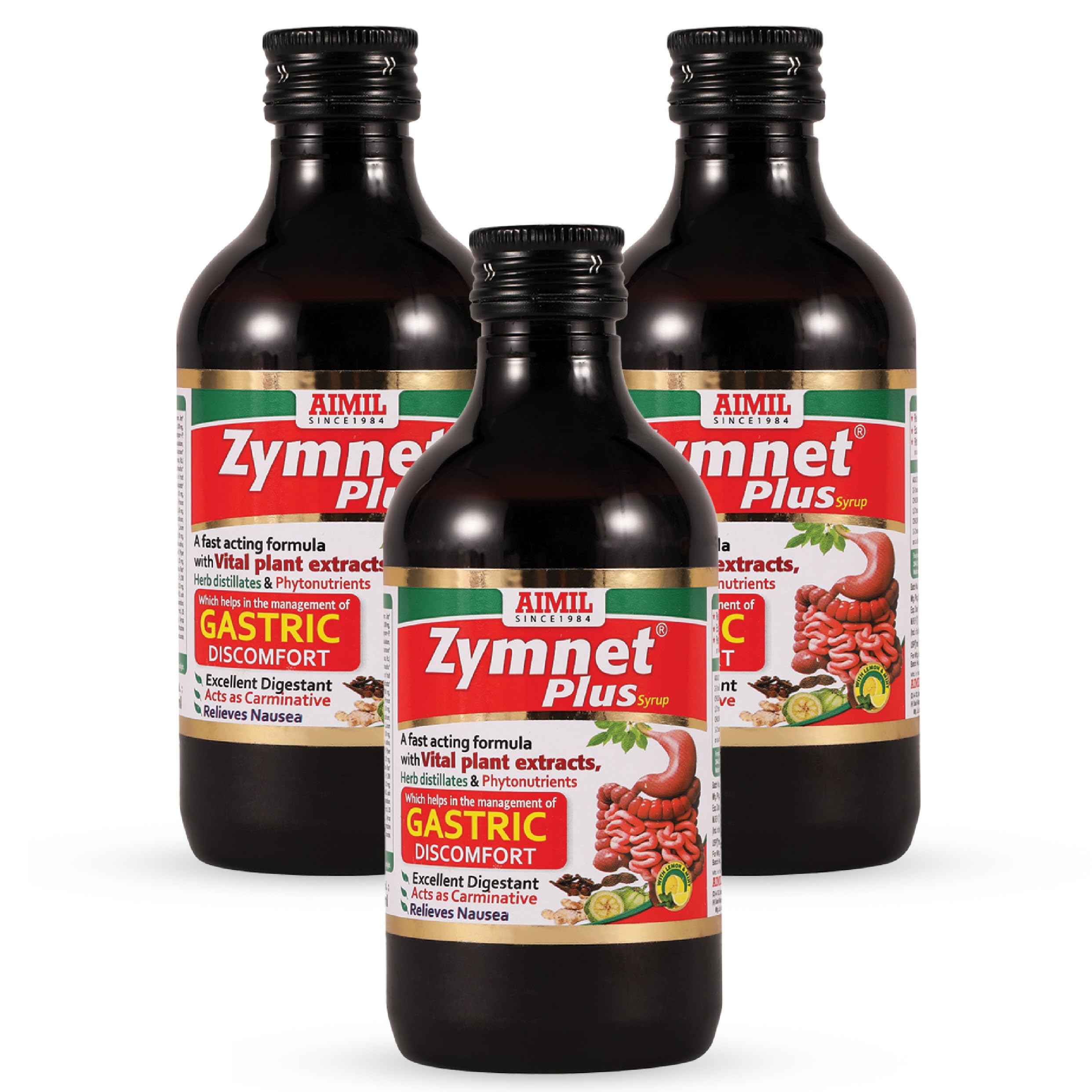 Amazon.com: AIMIL Zymnet Plus Syrup - 200ml (Pack of 3