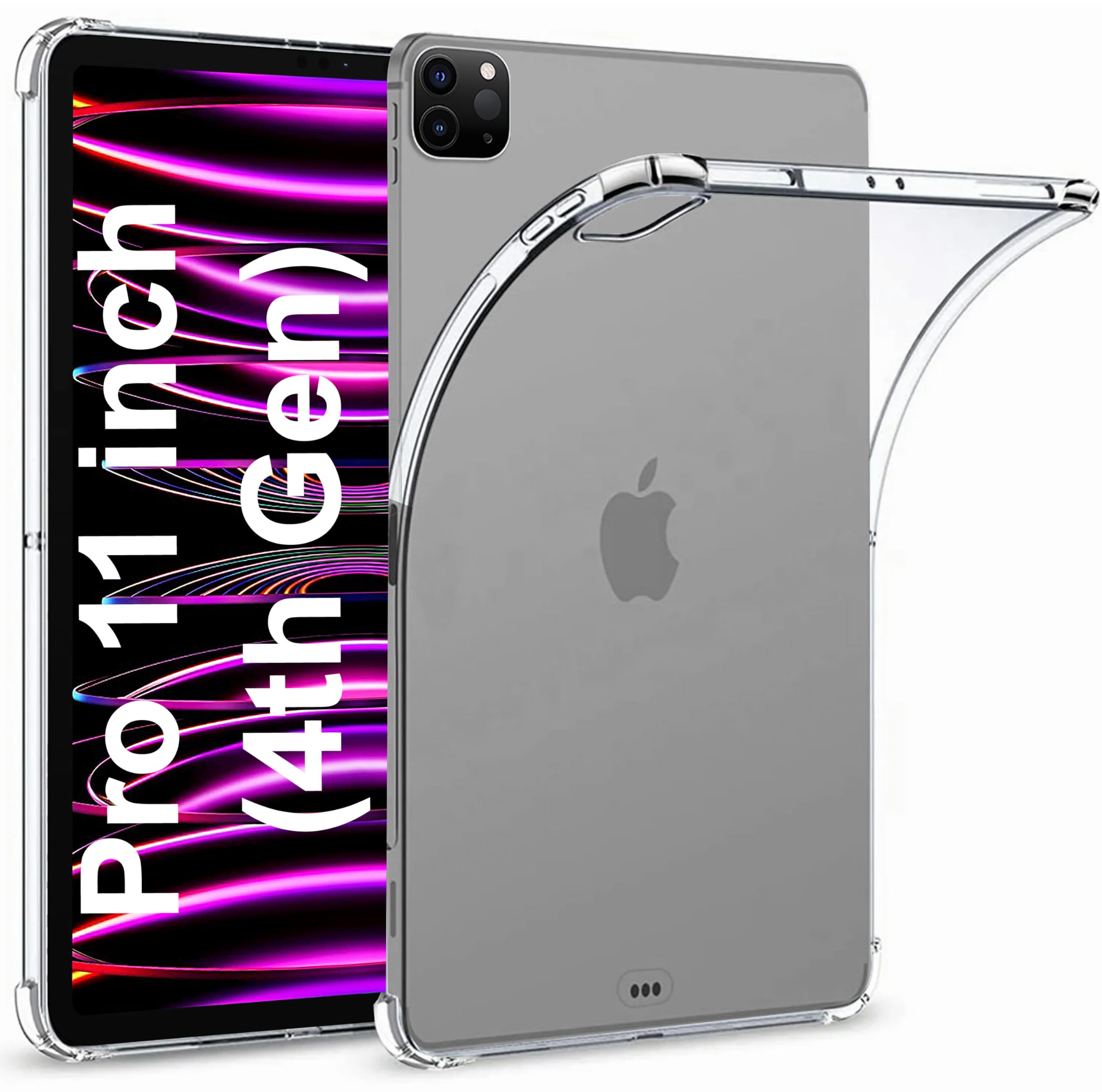 TGK Transparent Back Cover for iPad Pro 11 inch 4th Generation Case (B0CWY58FVM) Amazon Price History, Amazon Price Tracker