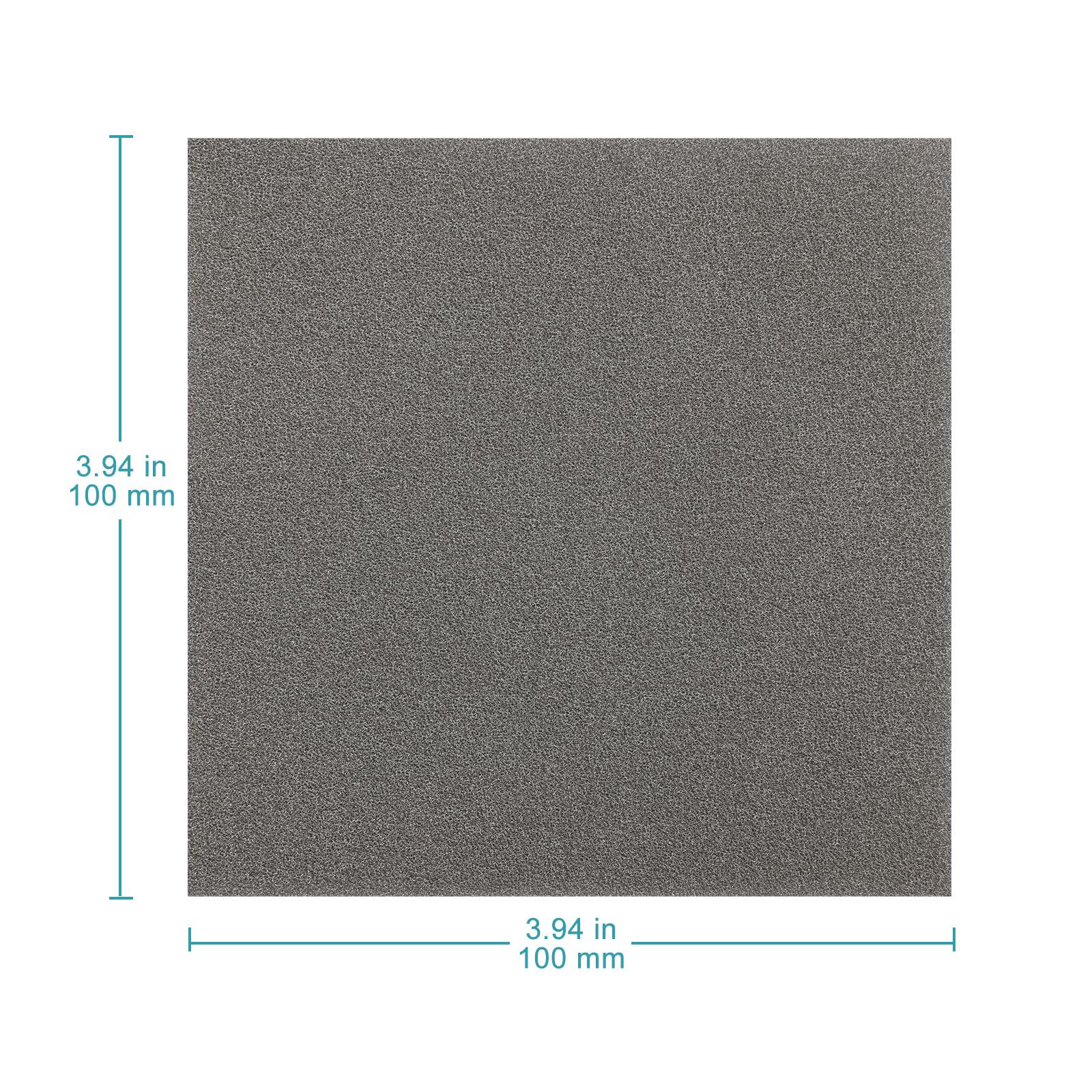 stonylab Mousse de nickel, 100x100x2 mm, Testée GDMS, Structure poreuse pour recherche électrochimique, 1 Pièce