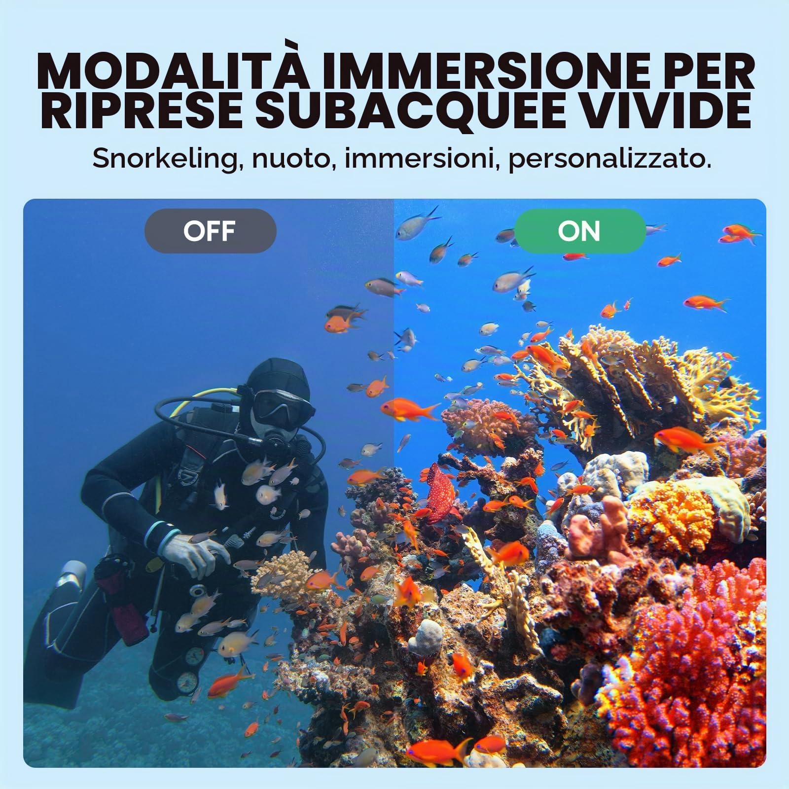 AKASO EK7000 Pro 4K Action Camera con scheda di memoria microSDXC da 64 GB