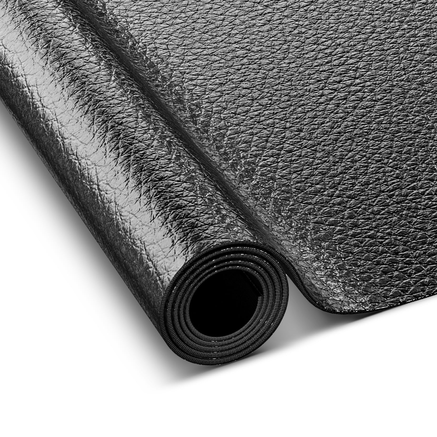 THERUN Home Gym Treadmill Exercise Bike Mat Non-Slip Workout Mat Thick Heavy-Duty Floor Mat for Fitness and Yoga
