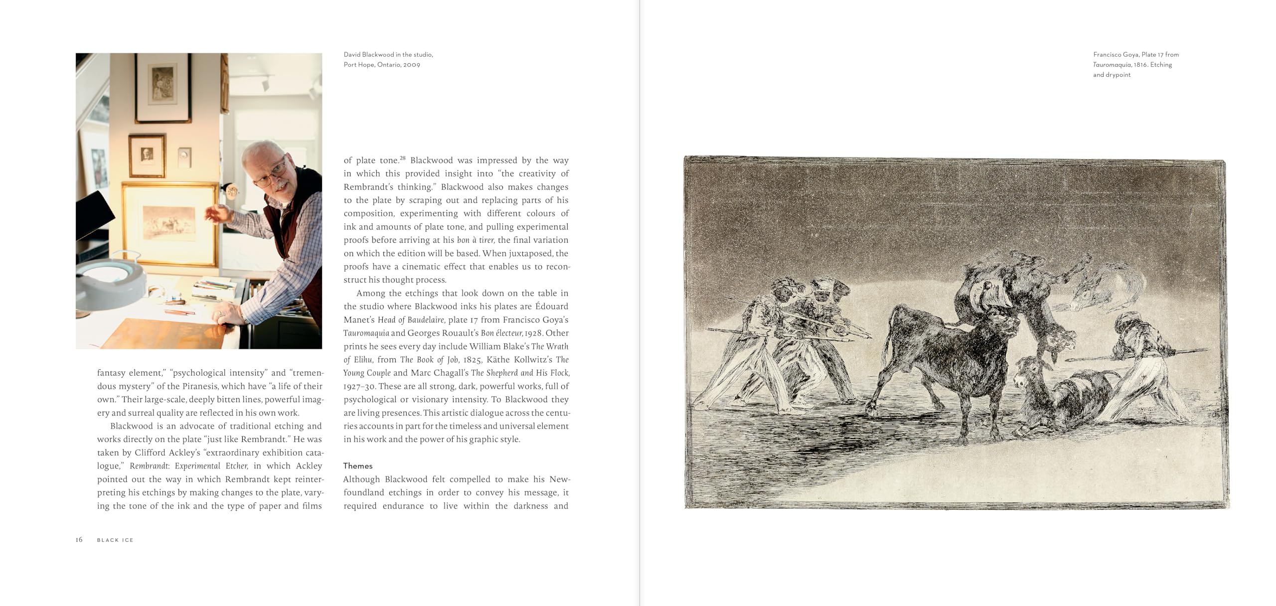 Black Ice: David Blackwood: Prints of Newfoundland