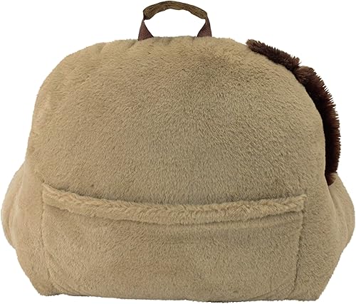 Miniatura 3 de Aterrizaje Suave  Rincones de anidación  Respaldo de personaje premium con asa de transporte y bolsillo trasero - Cabello