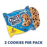 Vista 5 de CHIPS AHOY! Galletas Originales con Chispas de Chocolate, 20 Paquetes (2 galletas por paquete)