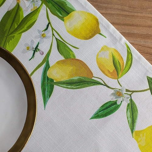 Miniatura 6 de ARTABLE Mantel rectangular de verano impreso con flores y patrones florales vintage, mantel para pascua, camino de mesa, picnic, al aire libre,
