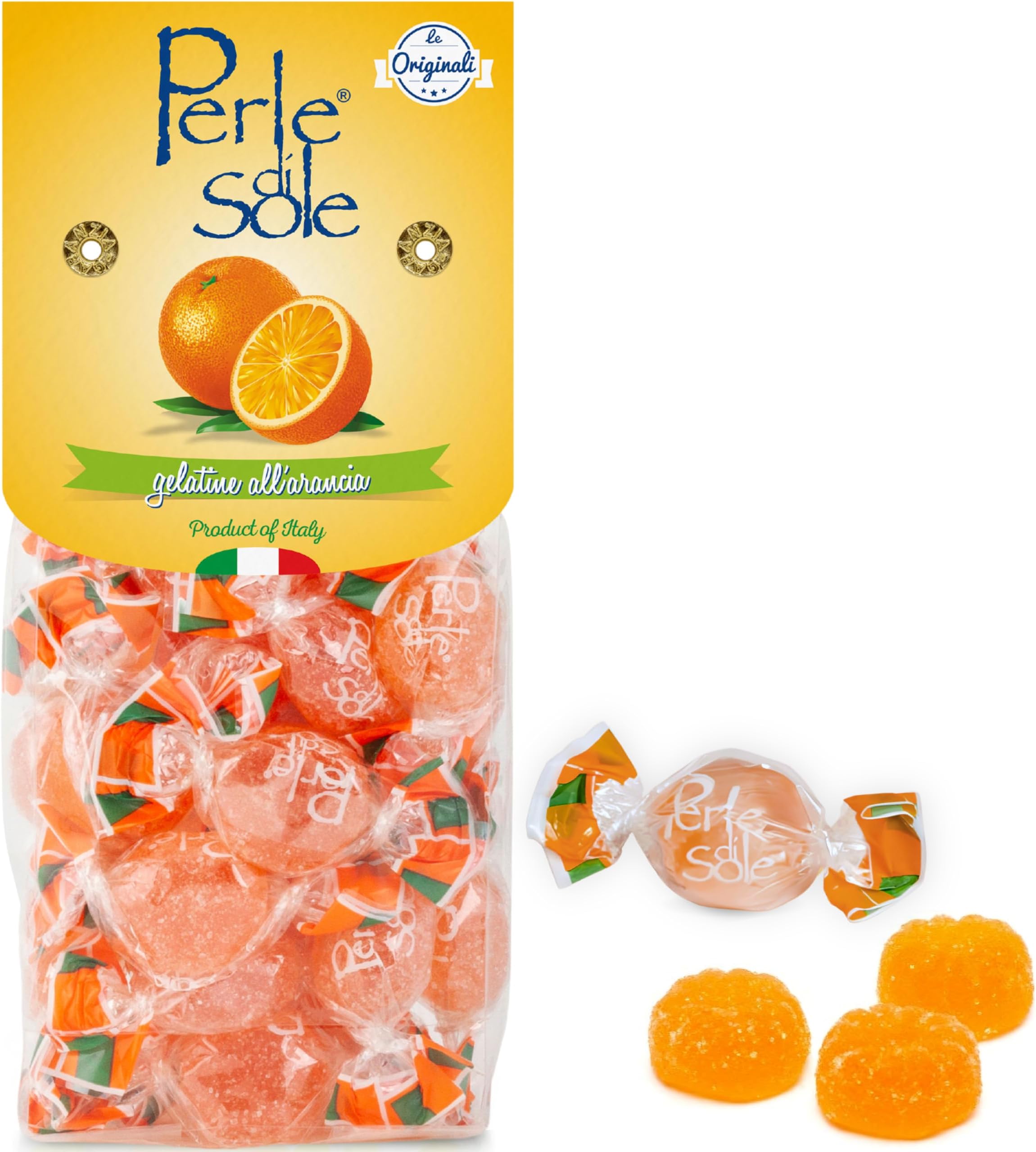 Orange Flavored Gelรจe Candies โ 3 Pcs. x 200Gr