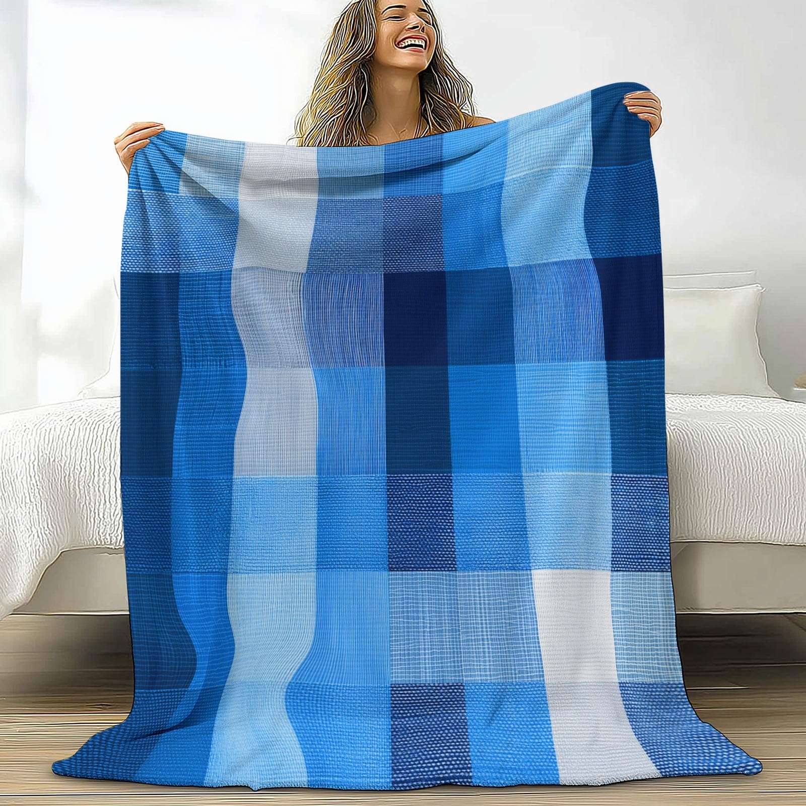 Couverture plaid polaire anti-froid pour réchauffer les nuits d'hiver glaciales