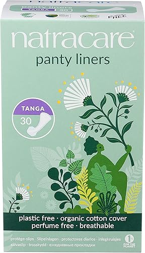 Natracare Panty Liners, Tanga, 30Count cajas