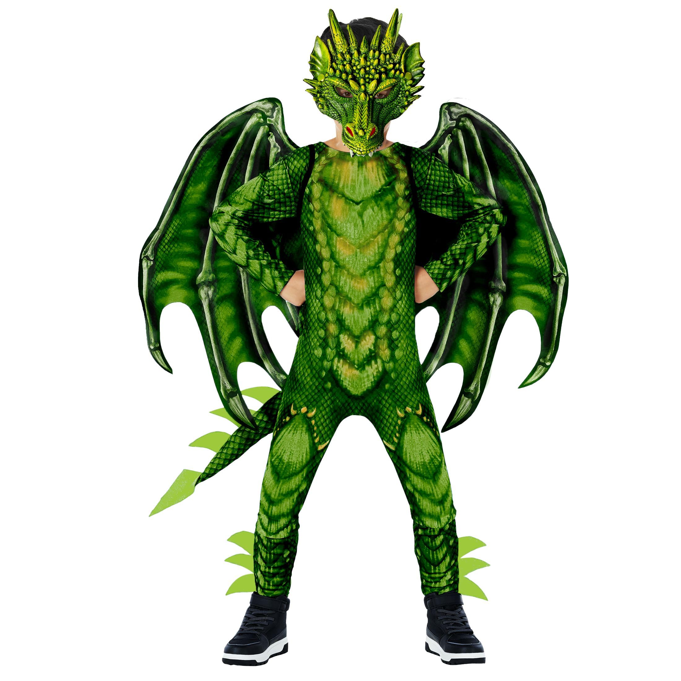 Morph Green Dragon Costume For Kids Dragon Costume Halloween Costumes For Boys World Book Day Costumes For Boys