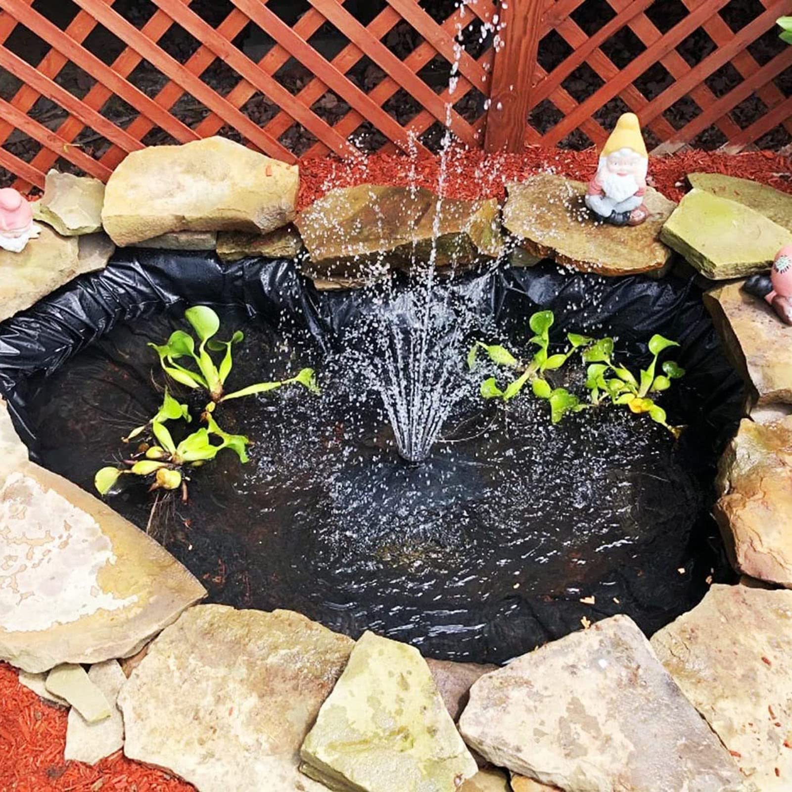 Bâche pour bassin anti-perforation membrane étanche contre les fuites d'eau 5x8m