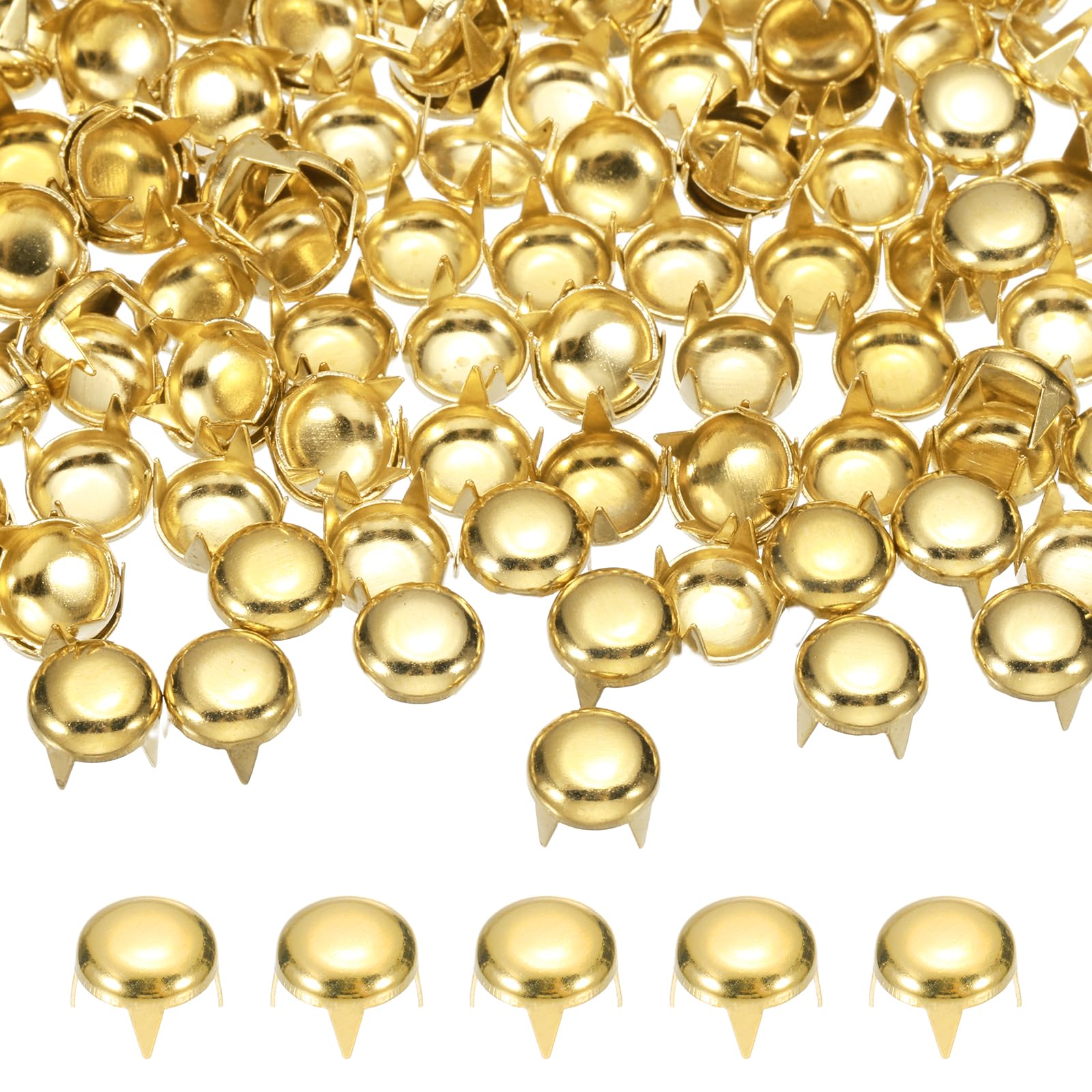 PATIKIL 8mm Round Dome Rivet
