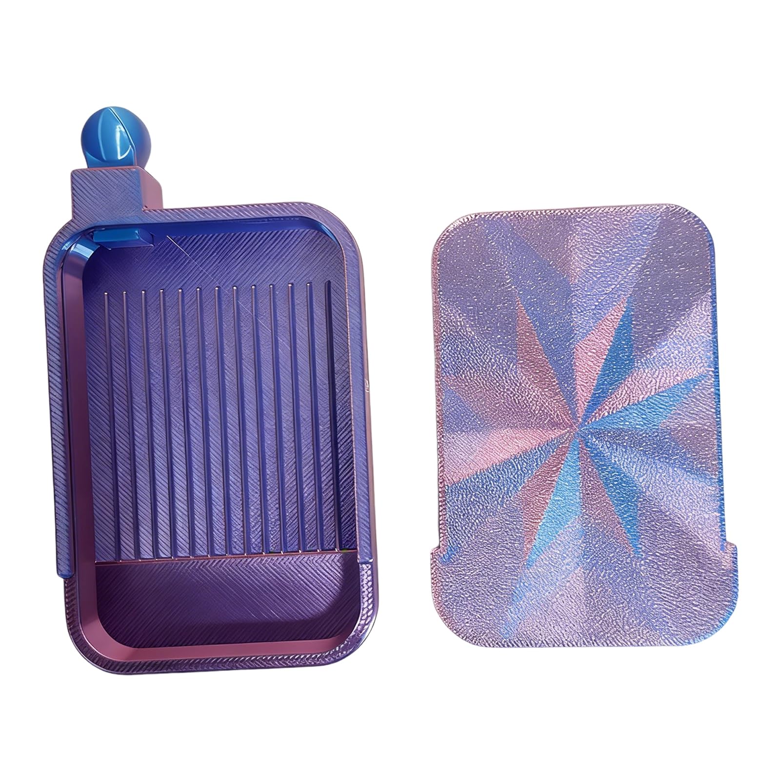 Mubsar Plastic Bead Sorting Tray No-Spill Rhinestone Art Painting Organizer with Lid for Rhinestone Drills 3D Printed Beads Container