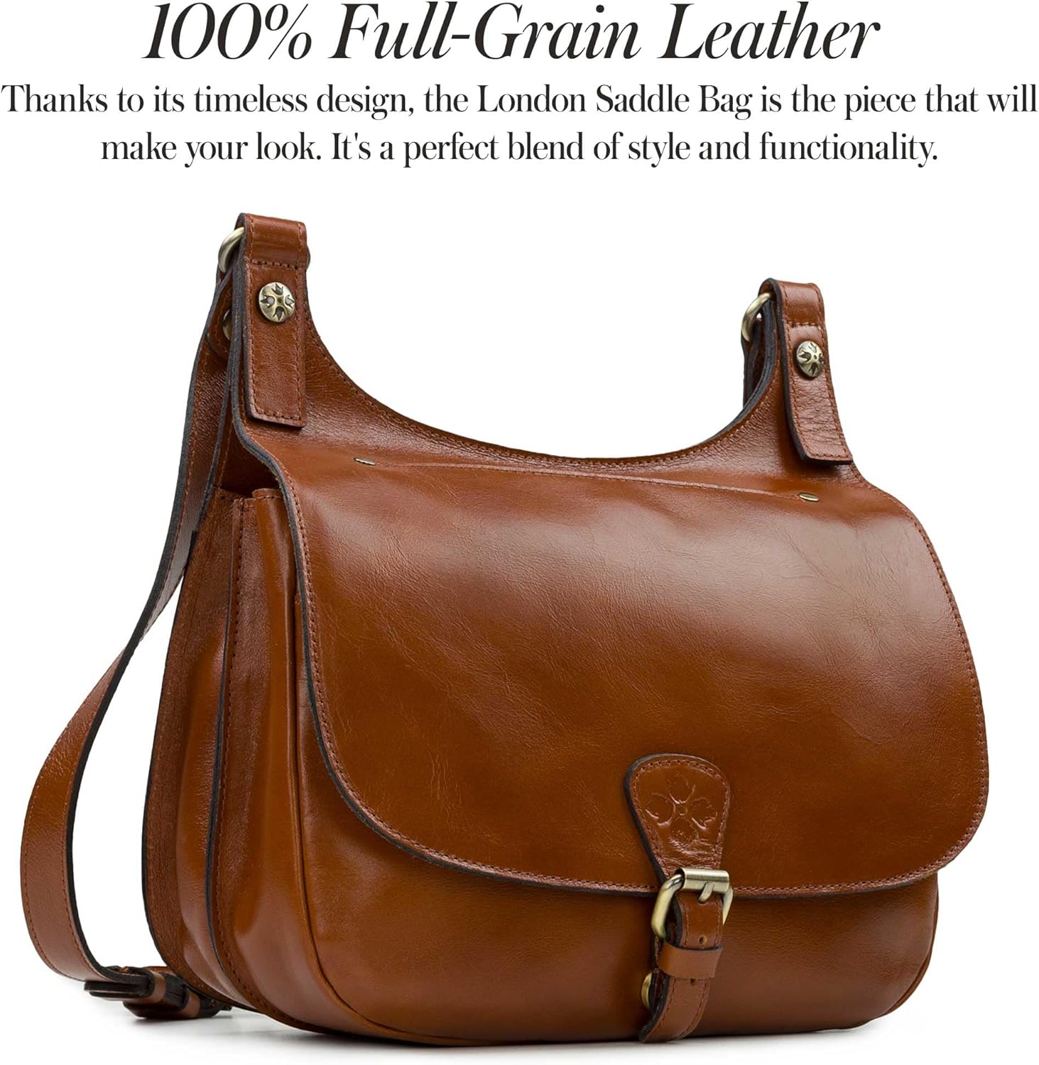 Patricia Nash London Saddle Bag Convertible Cross Body