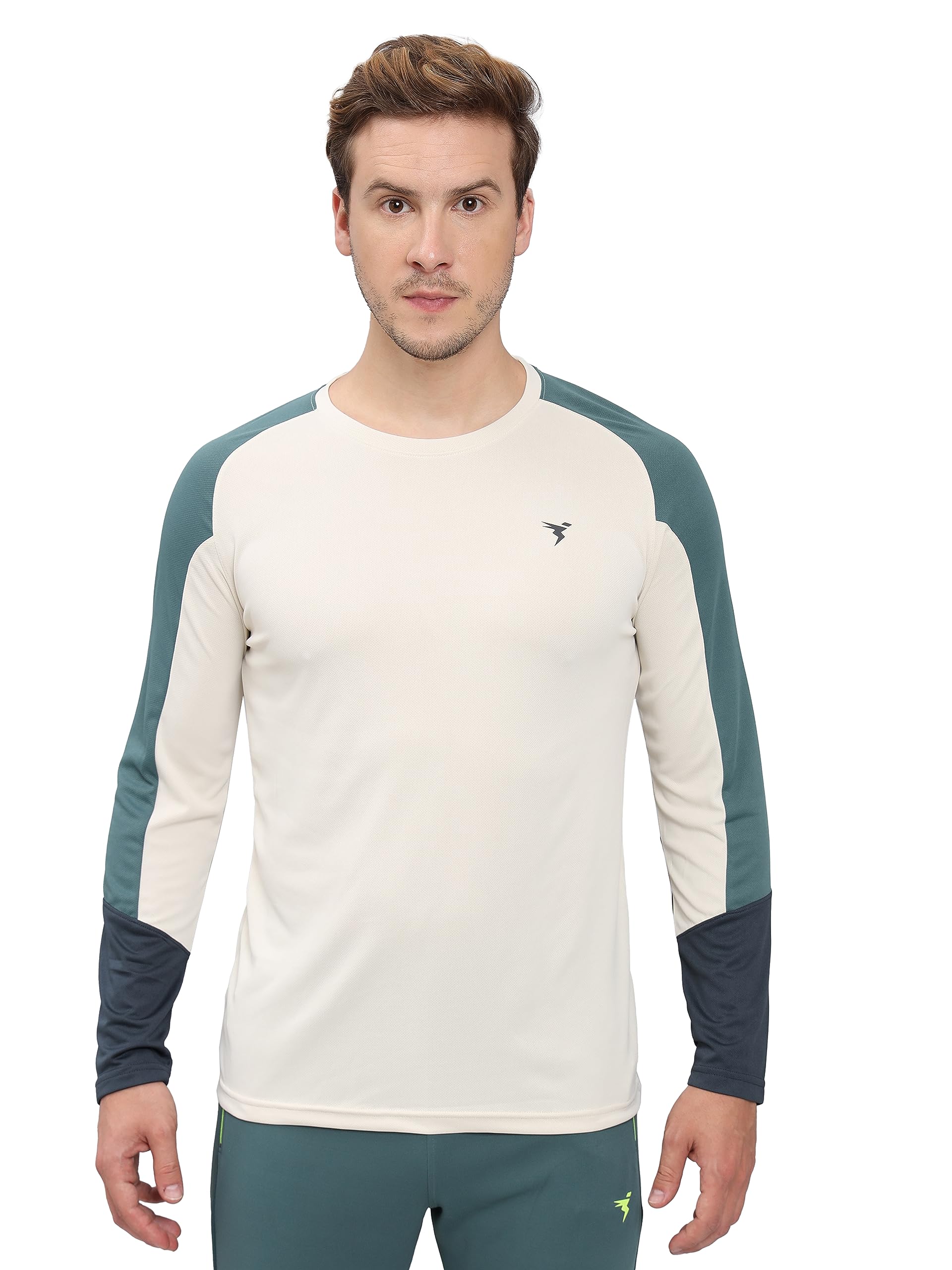 technosport Men's Polyester Slim Fit T-Shirt Active - (MTP621-P) Pack of 1-picture-34