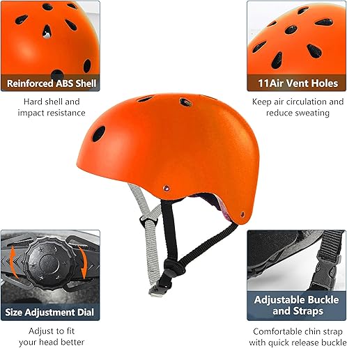 Miniatura 8 de Tourdarson Casco de patineta resistente a los impactos Ventilación Multideporte para jóvenes y adultos