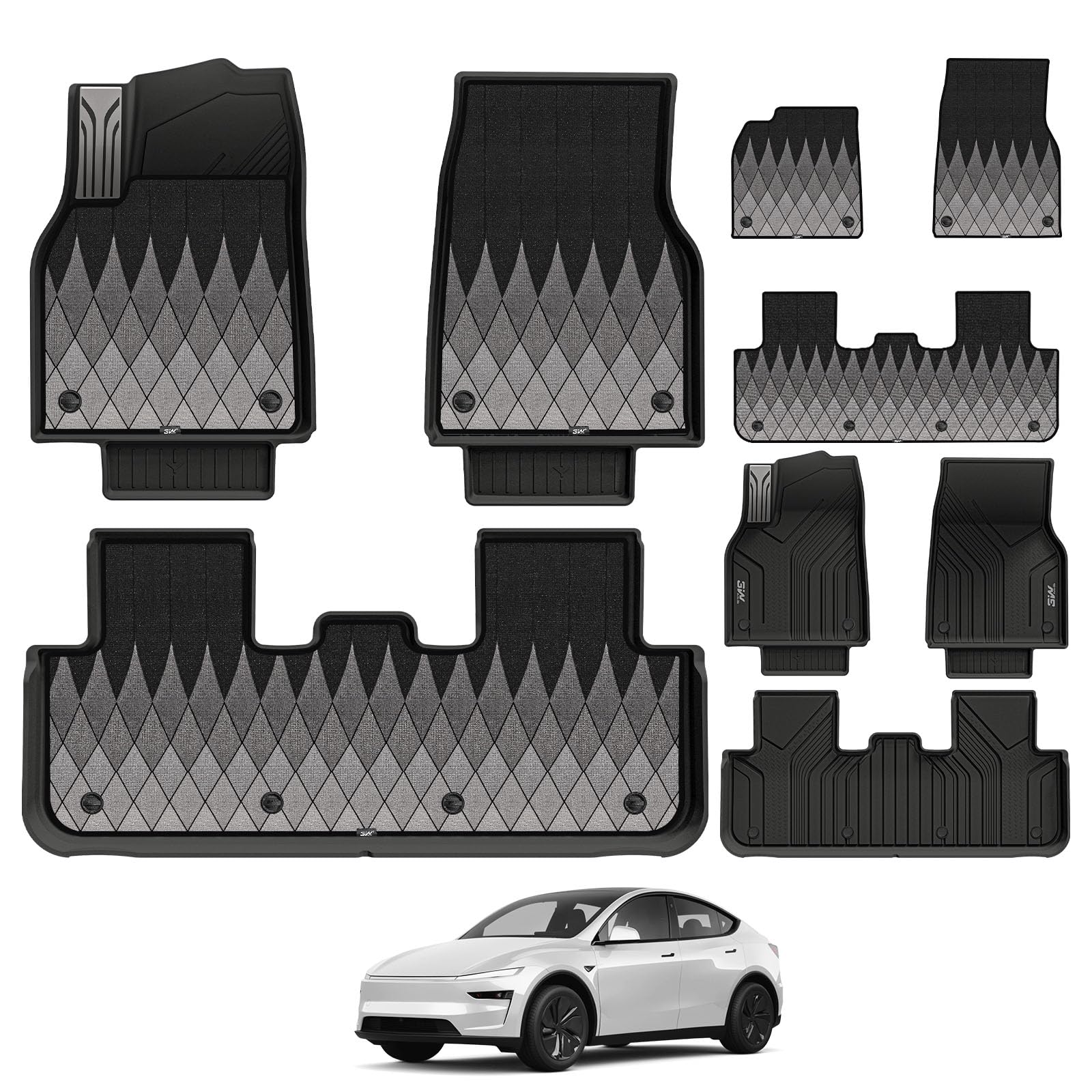 Tapis de sol pour Tesla Model Y Juniper imperméable Thorex™ 2025 - 8