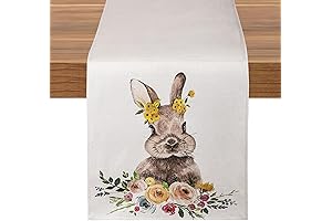 Exquisite Easter Table Runner / Bunny and Egg Design / Enchant Your Easter Setting