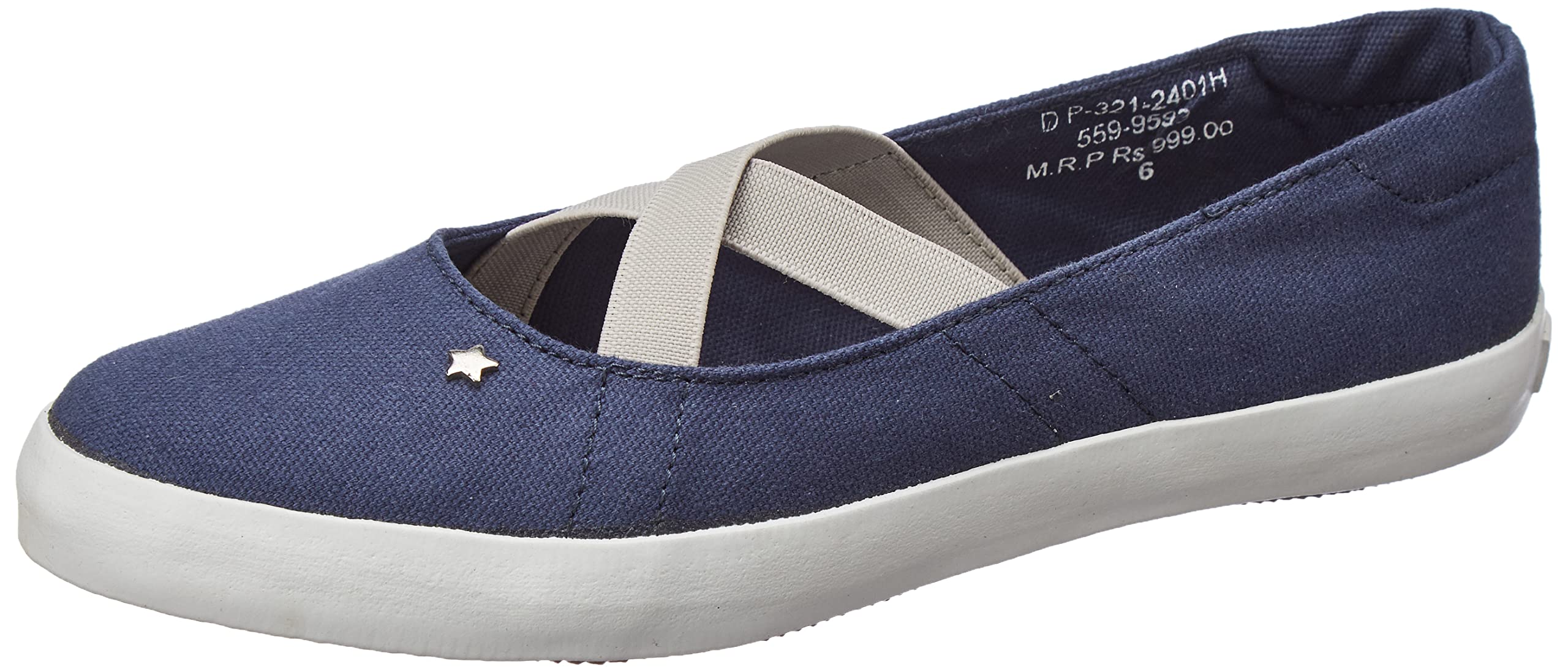 Bata Womens NATASA E Ballerina (5599593_Blue_7 UK) (B0BN1R2ZR5) Amazon Price History, Amazon Price Tracker