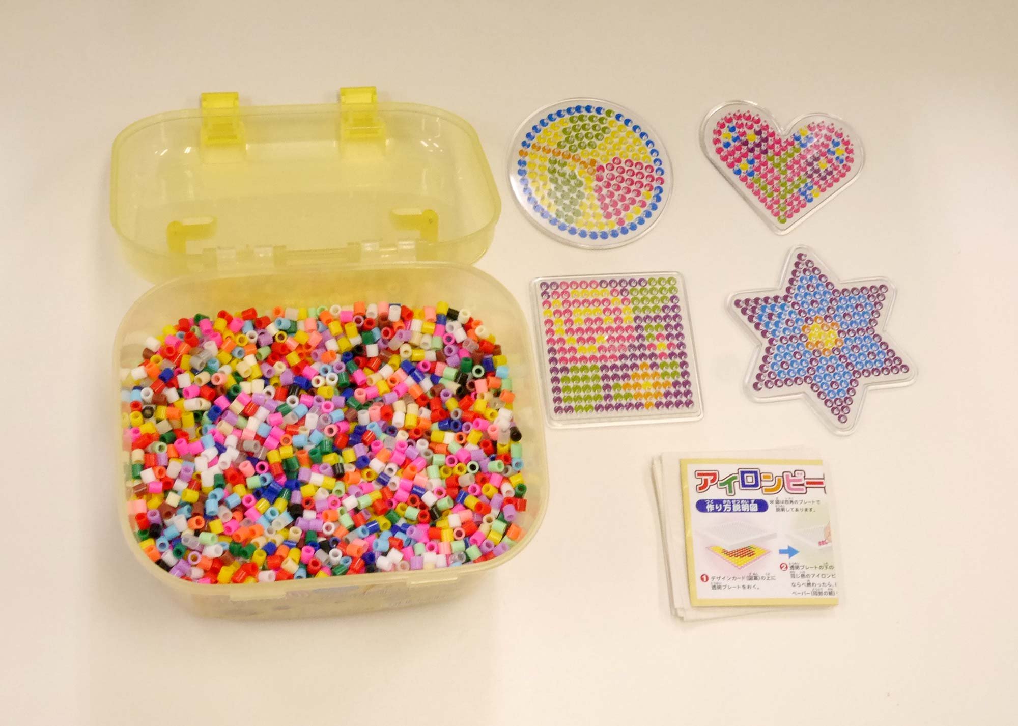 Amazon | 創&遊 アイロンビーズ 約7500ピース 基本セット AB-1500-01