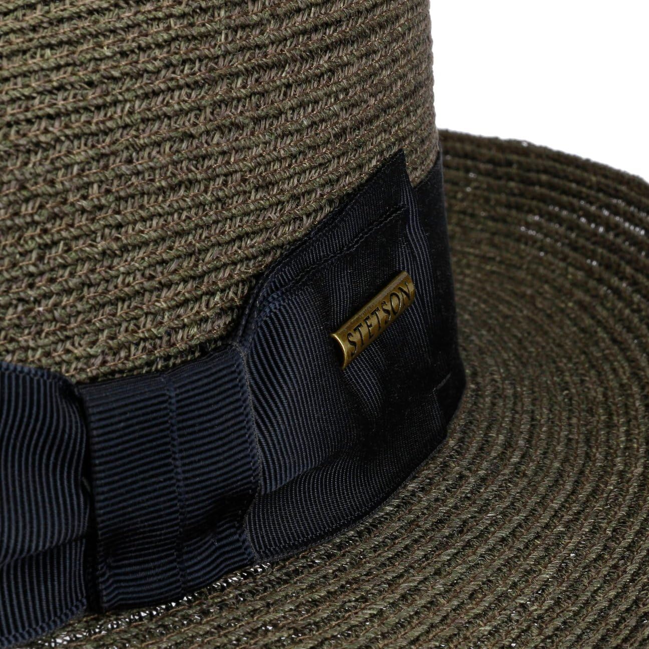 Stetson Kendrick Fedora Cappello in Canapa Prodotto in Italia Unisex Primavera Estate