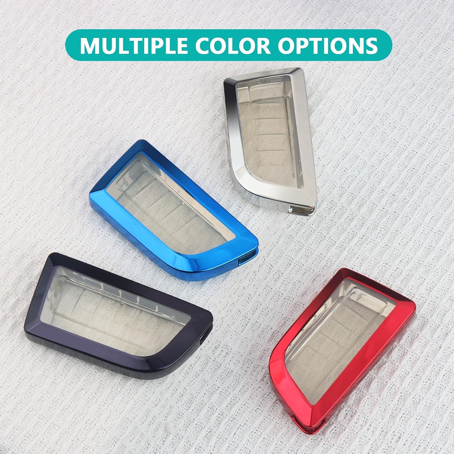 MILD EAST for Acura Car Key Fob Cover with Keychain,Premium Transparent TPU Key Fob Full Protector Case Compatible with Acura 2022 2023 Integra MDX RDX TLX RLX ILX (Red, 5 Buttons)