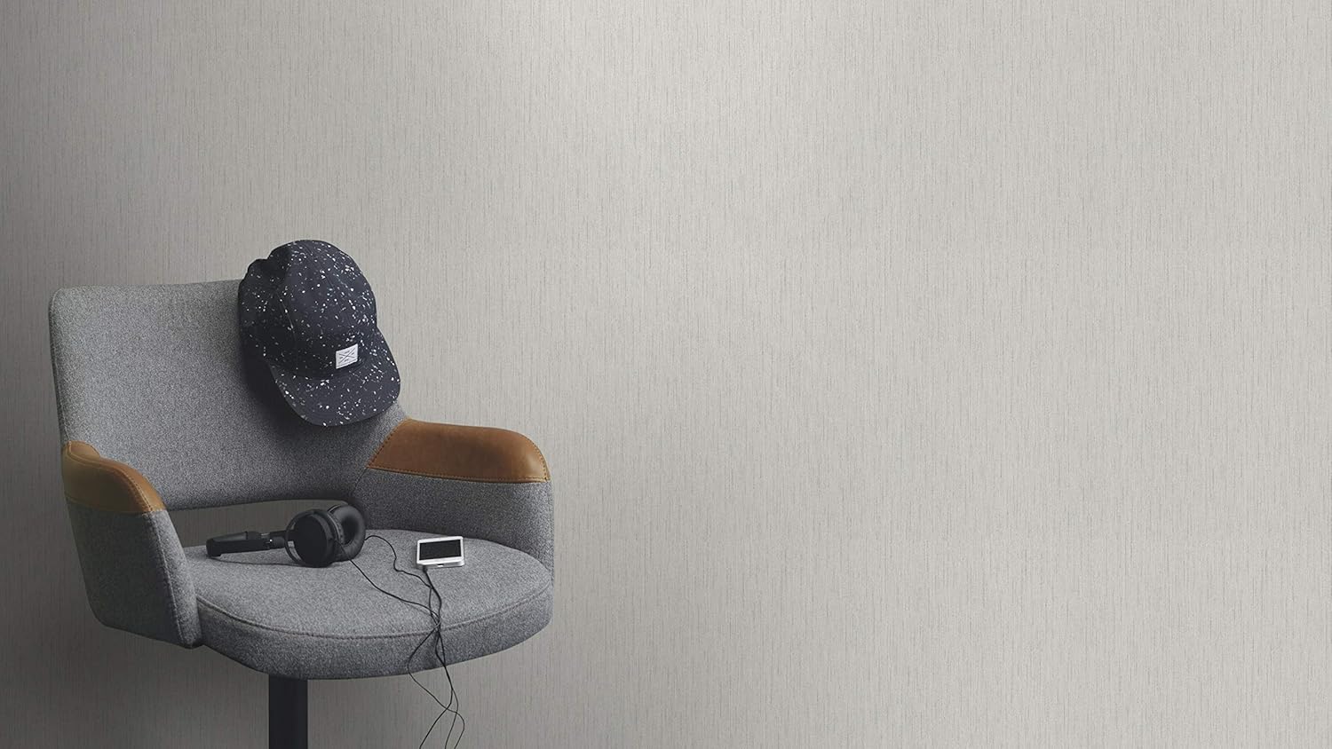 Rasch paperhangings Rasch Tapeten non woven wallpaper (universell) grey 10,05 m x 0,53 m #ROCKNROLLE 536126