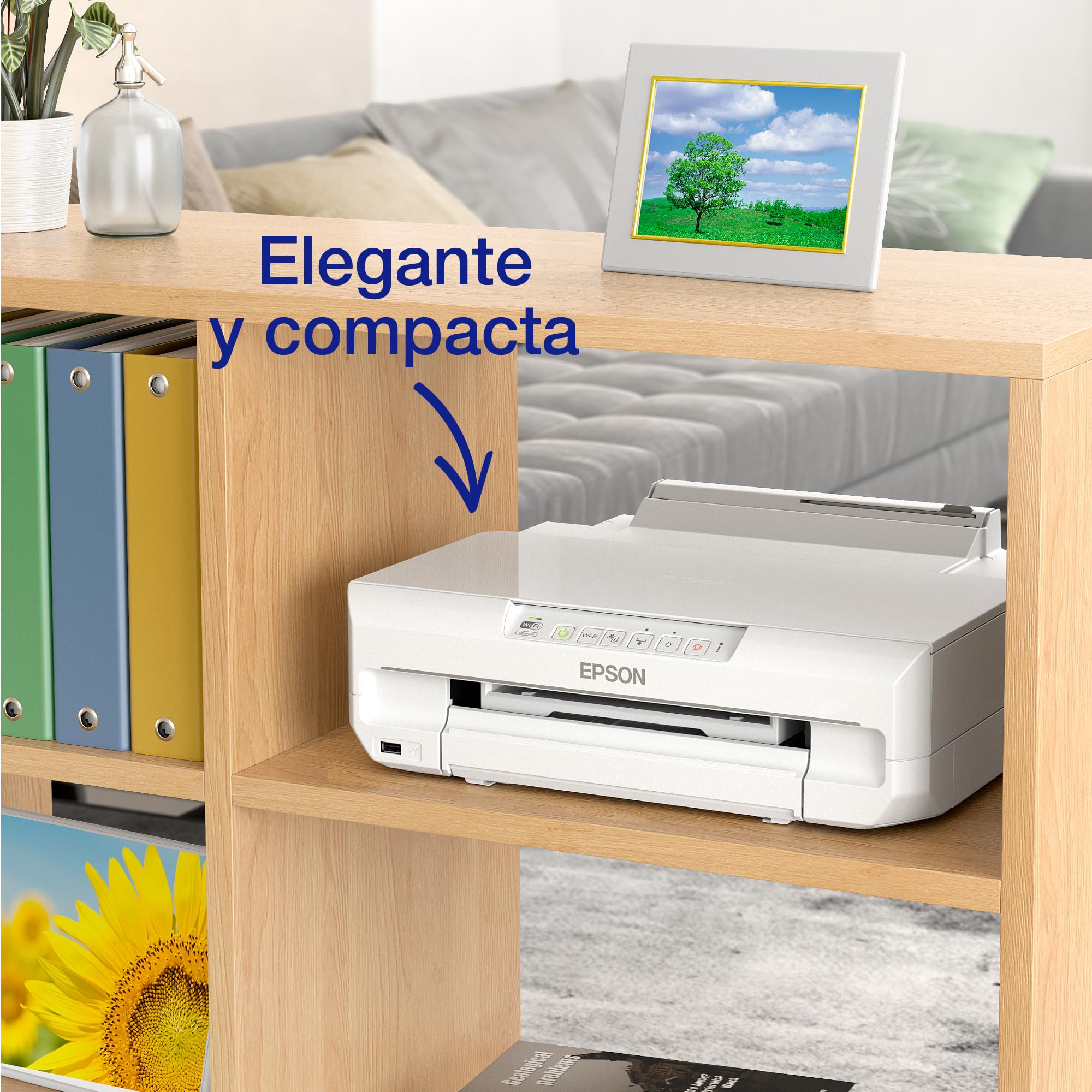 Epson Impresora de inyección de Tinta multifunción Expression Photo XP-65 A4 con conectividad inalámbrica