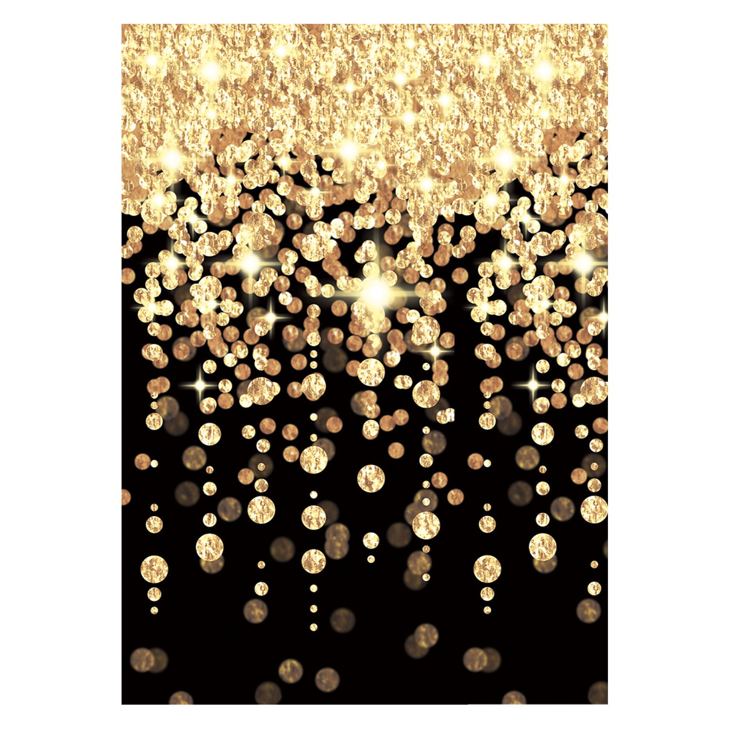 Hollywood G&G Cascading Lights Scene Setter Room Roll 1.21m x 12.19m - Glitz & Glam