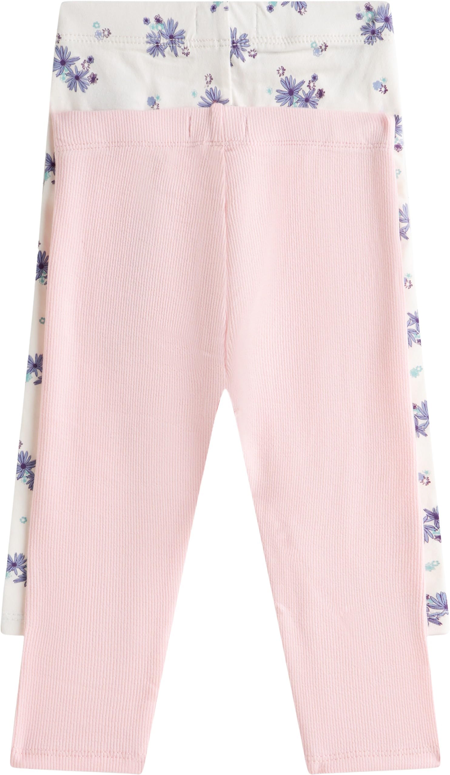 Tommy Hilfiger Newborn 2 PACK LEGGING KN0KN02201 WHITE (Flower Aop) 9 Month