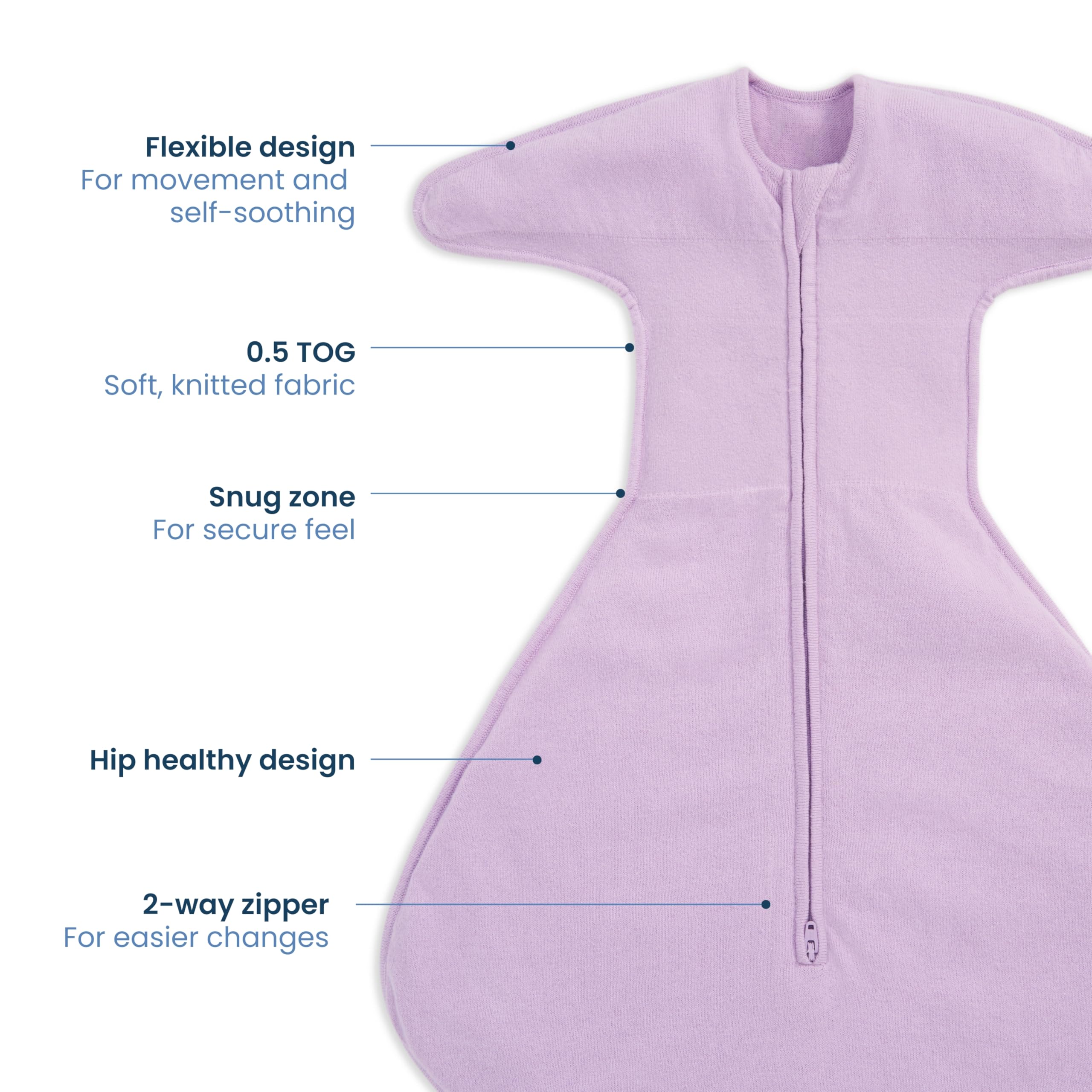 HALO Sleepsack SwaddleStretch - Product View