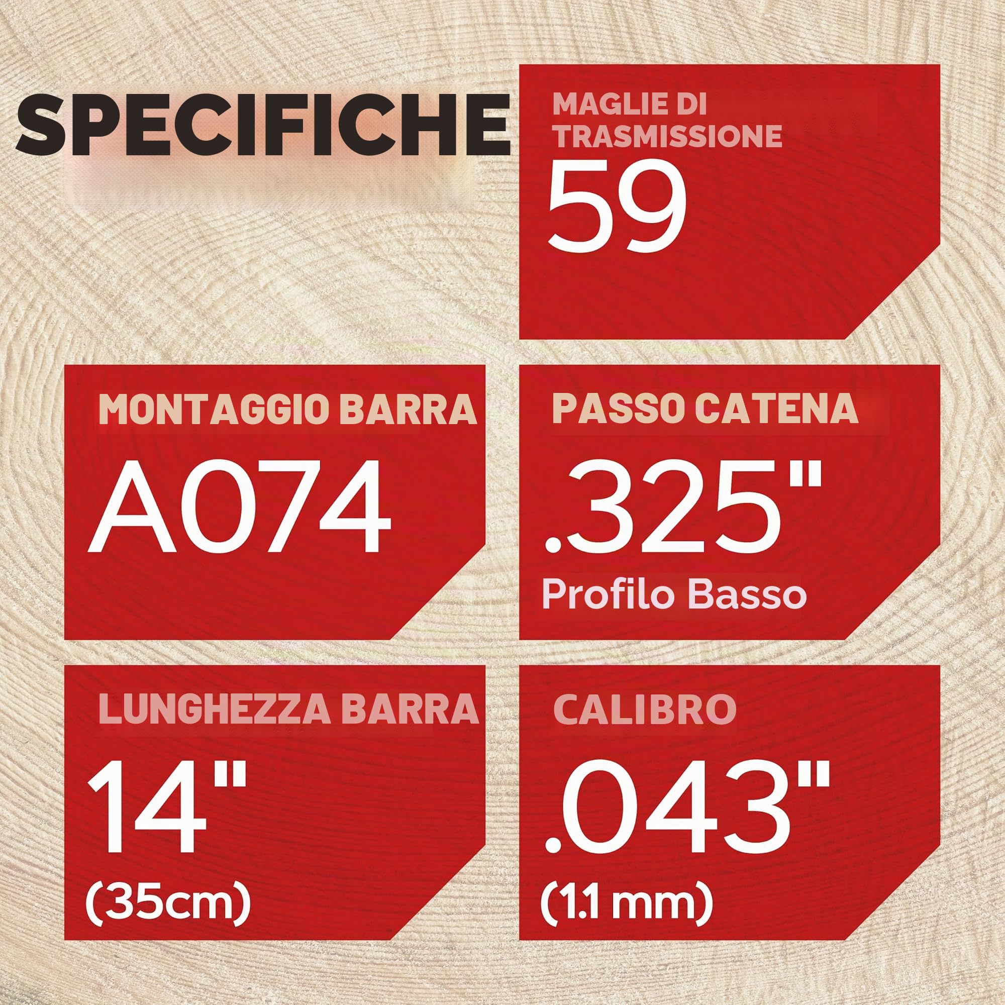 Oregon SpeedCut Nano Kit di Aggiornamento per Motoseghe a Batteria e a Benzina, Include Catena da 59 Maglie e Barra da 14", Passo da .325" Basso Profilo, Calibro 1,1 mm, Compatibile con Stihl