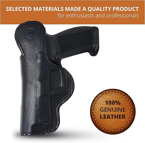 Miniatura 8 de Maxx Carry by PH - Funda de cuero para pistola oculta IWB de mano derecha funda de cuero oculta para pistola Canik TP9 SFX funda de transporte