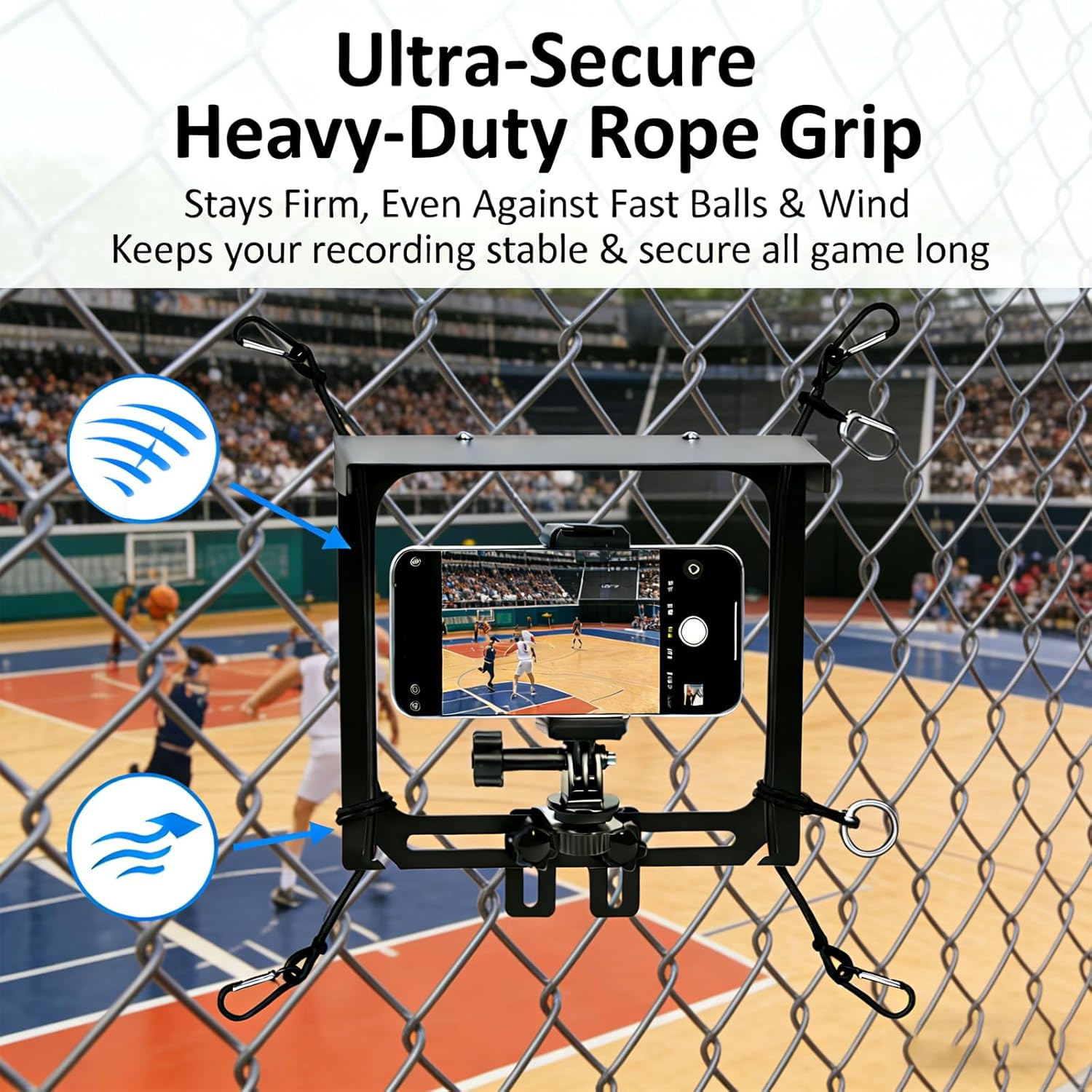 Gamechanger Streaming Kit,Game Changer Mounting Kit for Game Changer with iPhone, Insta 360 and Other Action Cameras, for Recording Baseball, Tennis, Sports Games(Black)