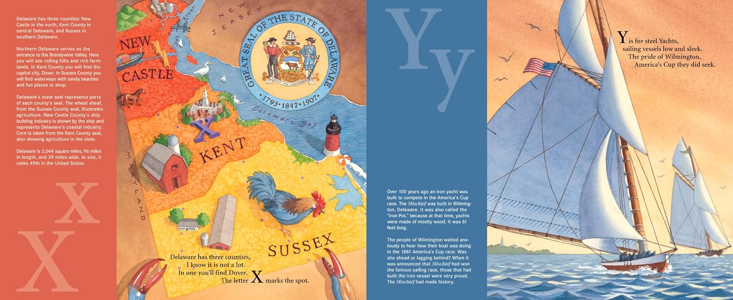 F is for First State: A Delaware Alphabet (Discover America State by State) - Image 5