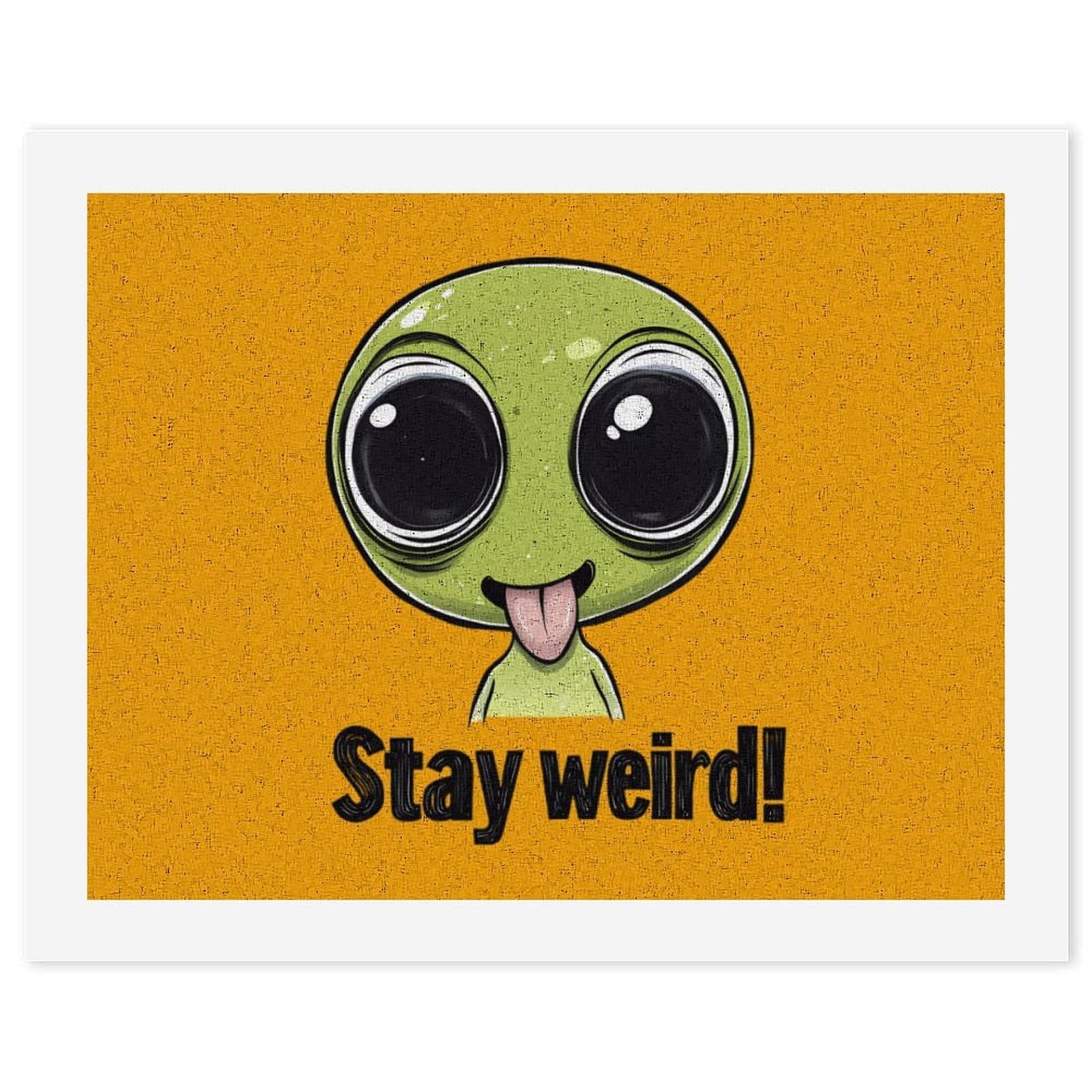 Lustiges Malen nach Zahlen für Erwachsene, Motiv: Aliens, digitales Ölgemälde, Heimdekoration, Geschenk, 50 x 65 cm