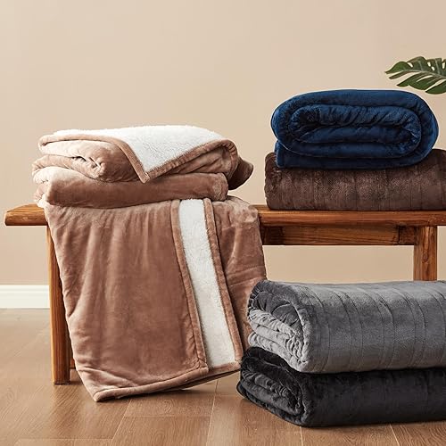 Miniatura 7 de EHEYCIGA Manta térmica eléctrica individual  Manta de calefacción con 5 niveles de calefacción y 10 horas de apagado automático, suave y acogedora