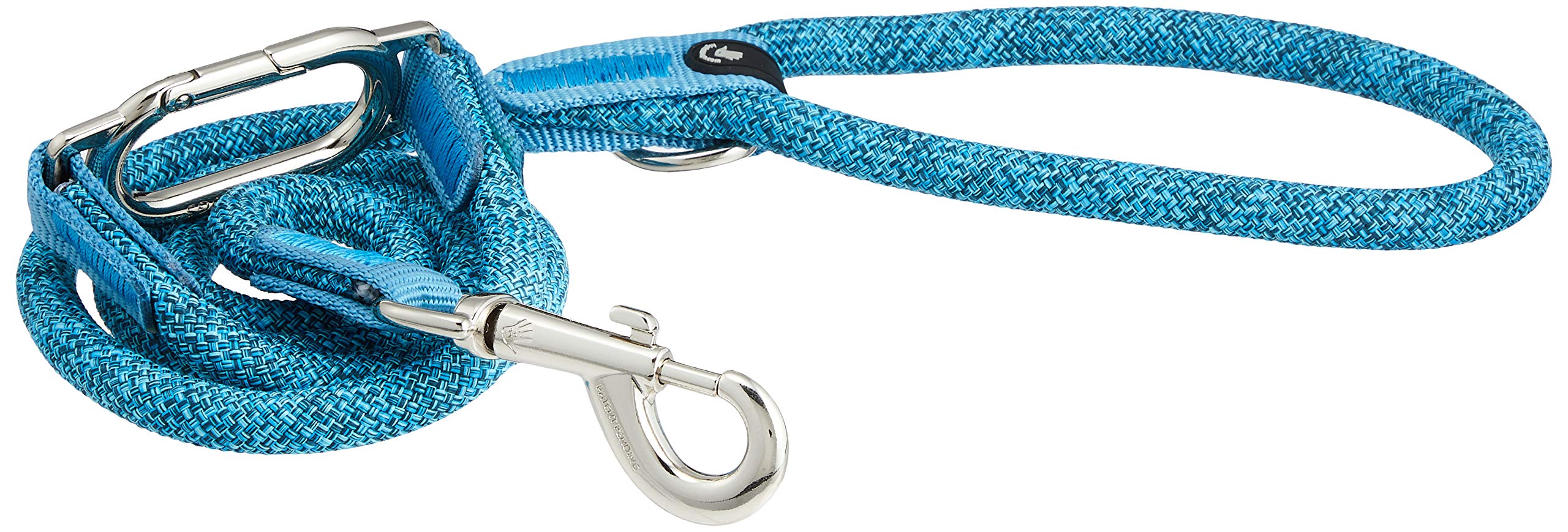 High5Dogs, Leisure Clic Ergonomic Dog Lead, 13 mm Wide and 140 cm Long, Durable Material, Blue Colour