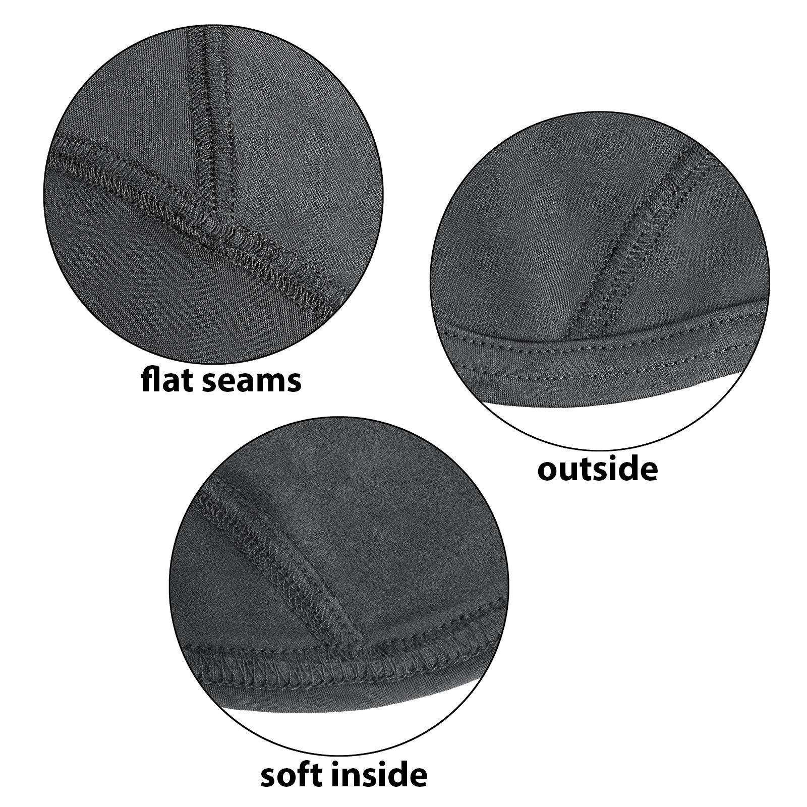 ALPIDEX Bonnet Velo Calotte Cyclisme Termique Velo Moto Skull Cap Couvre Oreilles Homme Femme