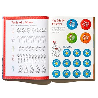 Dr. Seuss Workbook: Grade 3: 260+ Fun Activities with Stickers and More! (Language Arts, Vocabulary, Spelling, Reading Comprehension, Writing, Math, Multiplication, Science, SEL)
