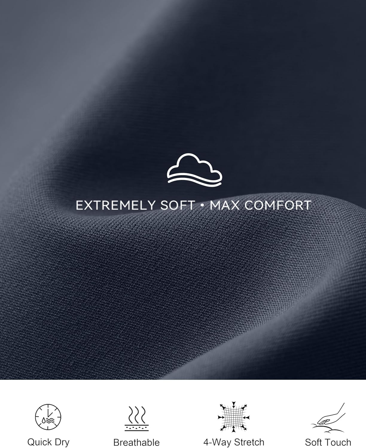 G Gradual Women's 12" Bermuda Long Shorts with Pockets High Waisted Stretch Knee Length Shorts for Women Summer Walking - Image 5