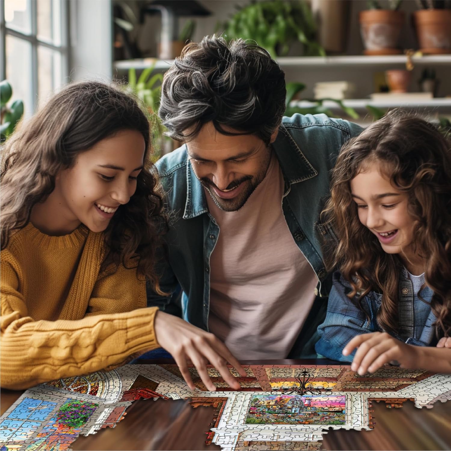 White Mountain 1000 Piece Jigsaw Puzzle Cozy Beach House Puzzles with Large Pieces for Adults and Family 24"x30" - Seaside Dreams