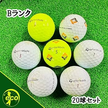 Amazon.co.jp: テーラーメイド TP5 TP5x 2024年 ロストボール 20個 B