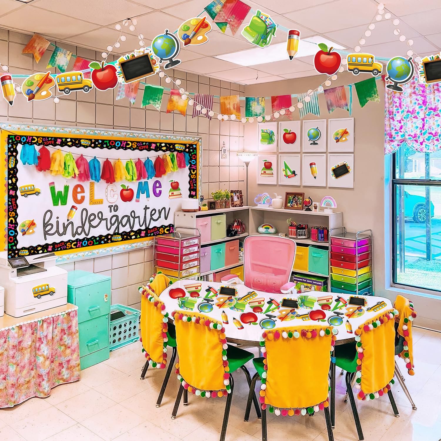 Welcome Bulletin Board Set Welcome Back To School Bulletin Board Set ...