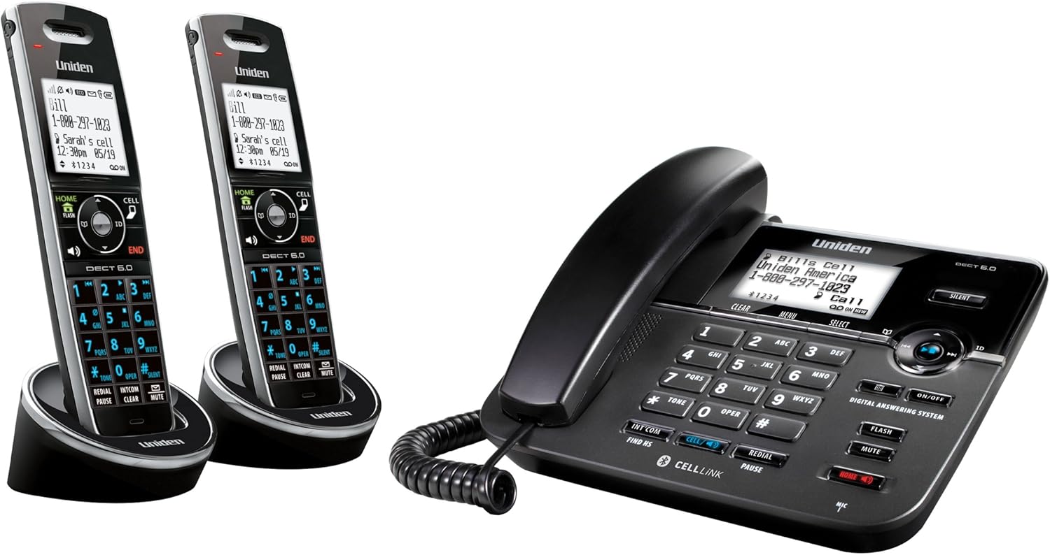 Uniden D32882 Corded/Cordless with Answering System with