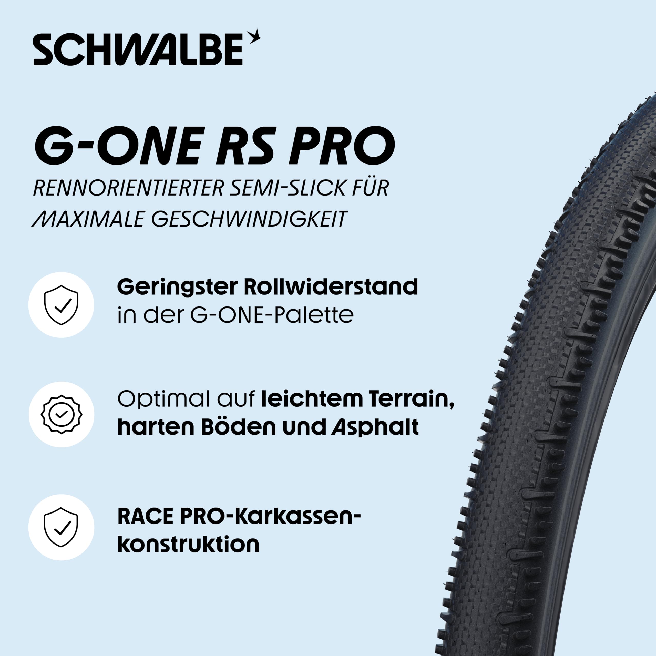Schwalbe G-One RS Pro Evo Super Race V-Guard TLR Faltreifen